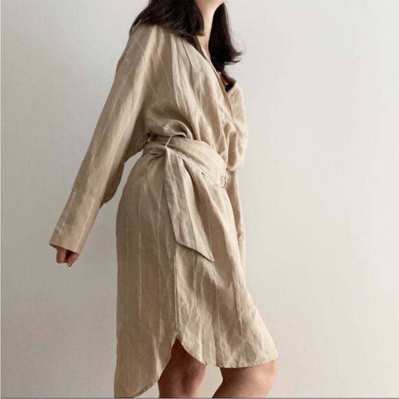 NWOT SOSKEN STUDIOS KYOKO SHIRT DRESS - Picture 6 of 16